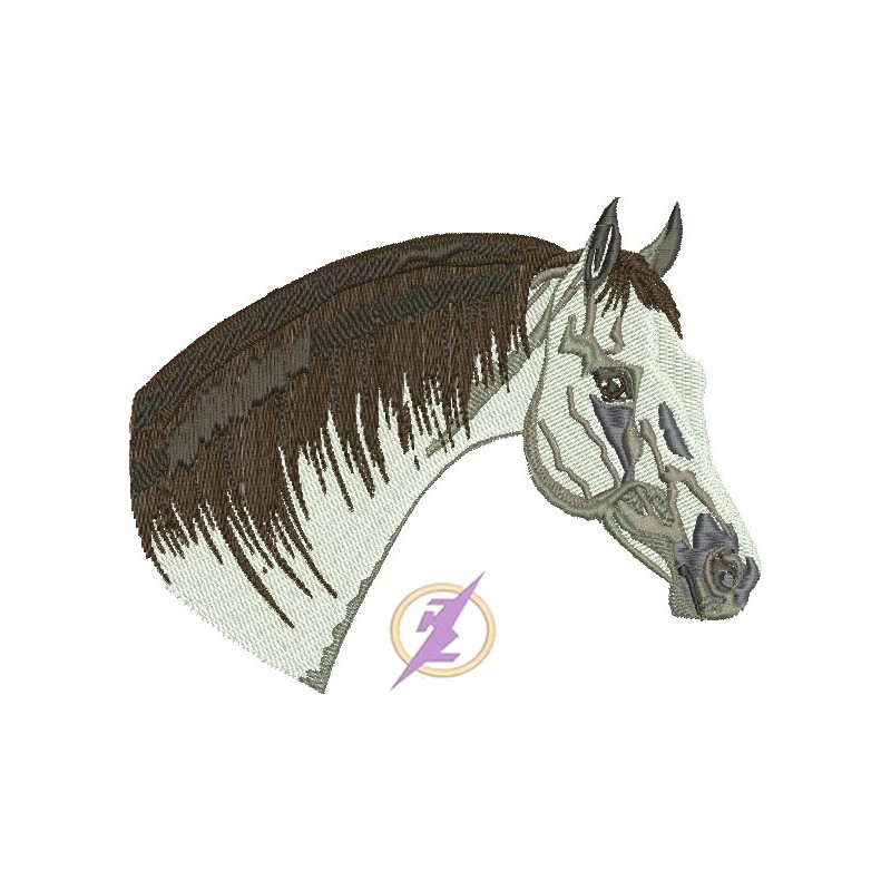 Matriz de Bordado Cavalo Crioulo