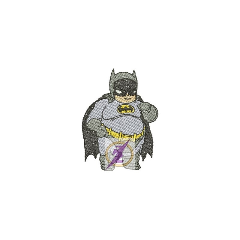 Bordado Batman Gordo